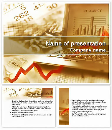 Financial Reports PowerPoint Template | ImagineLayout.com