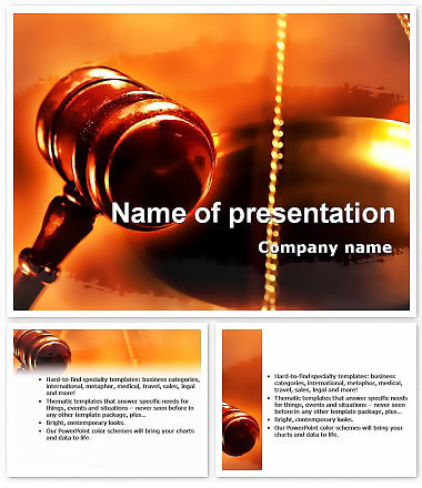 Business Law PowerPoint Template | ImagineLayout.com