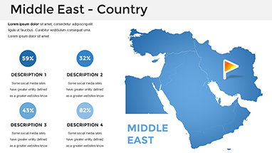 Middle East PowerPoint maps | ImagineLayout.com